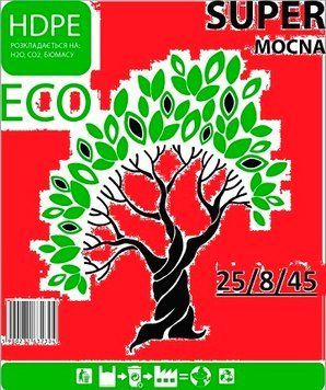 Майка (5кг) (160) 25х45 Еко Червона 00-00002850 фото