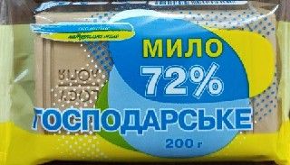 Мило госп. 200гр Господарське 72% м.Дніпро в Індивід. упак. 00-00002748 фото