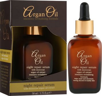 Сироватка для обличчя 30ml. (Argan Oil Night Repair Serum ) 00-00000945 фото