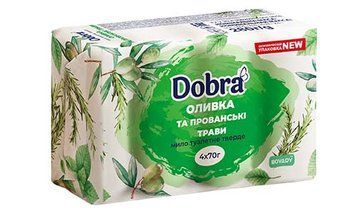 Мило (4*70гр) Добра ТМ Оливка та Пров.Трави 1/25 00-00002379 фото