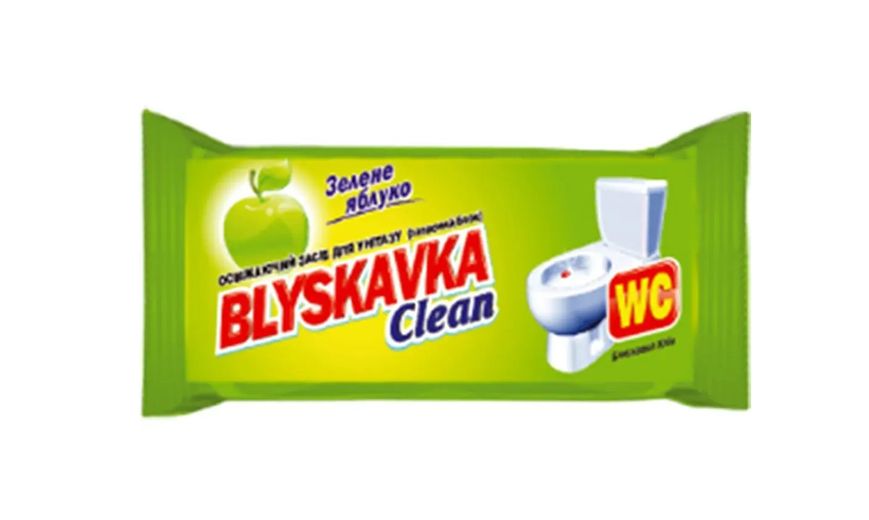 Освіжаючий засіб для унітазу (Мило) Зелене яблуко (запаска) 00-00001095 фото