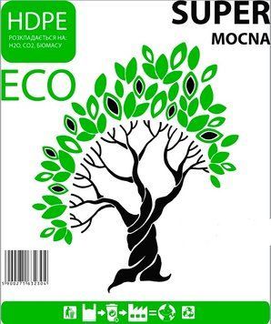 Майка (4кг) (140) 24х42см Еко Біла 00-00002779 фото