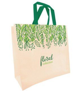 Еко-Сумка "Floral Пудровий" 360х340   1шт. 00-00001578 фото