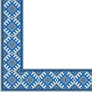 Сер 2ш 50шт Sharm (Шарм) 33*33 Вишиванка Синя (H1-23) 00-00003297 фото