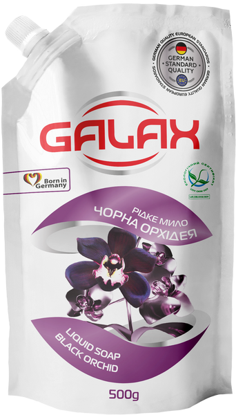 Мило рідке 0,500л. Чорна Орхідея Galax (Галакс) Сошет. 00-00000758 фото